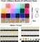 1280pcs 6mm Glass Beads for Bracelets, Bracelet Making Kit 24 Style Crystal Beads for Jewelry Making Round Beads DIY Crafts with Spacer Beads Charms Accessories